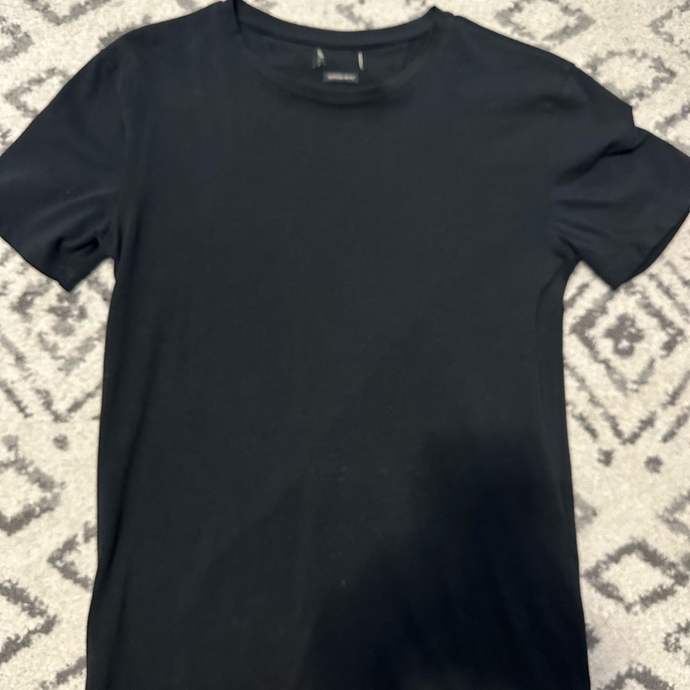 Zara black casual dress shirt
